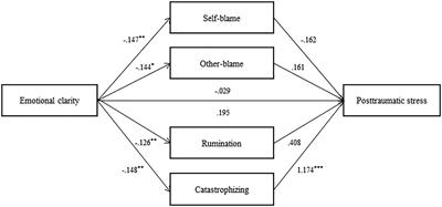 The Mediating Role of Catastrophizing in the Relationship Between Emotional Clarity and Posttraumatic Stress Symptoms Among Earthquake Survivors in Korea: A Cross-Sectional Study